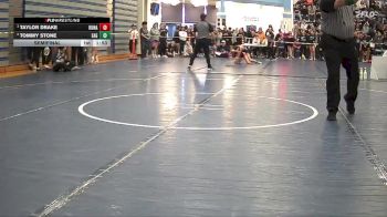 110 lbs Semifinal - Taylor Drake, Kuna vs Tommy Stone, Eagle High School