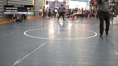 110 lbs Semifinal - Taylor Drake, Kuna vs Tommy Stone, Eagle High School