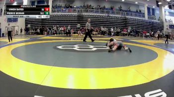 106 lbs Semifinal - Pierce Moran, Yale vs Owen Bates, Van Wert
