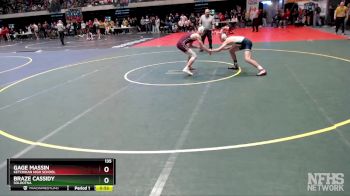 135 lbs Cons. Round 3 - Braze Cassidy, Soldotna vs Gage Massin, Ketchikan High School