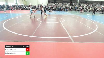 150-I lbs Round Of 32 - Christopher Connolly, Jefferson Township vs Brendan Barkley, Kellenberg