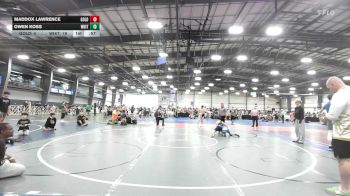100 lbs Rr Rnd 3 - Maddox Lawrence, Gold Standard Wrestling - MS vs Owen Koss, Whitted Trained National Dual Team - MS