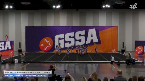 California Storm - blizzard [2025 L1.1 Youth - PREP - D2 Day 1] 2025 GSSA Ontario Challenge