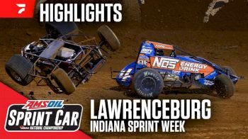 Highlights | 2024 USAC Indiana Sprint Week at Lawrenceburg Speedway