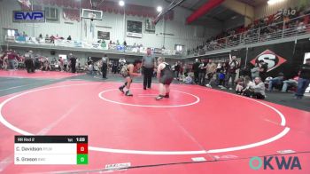 Rr Rnd 2 - Channing Davidson, Roland Youth League Wrestling vs Silas Grason, Brushy Wrestling Club