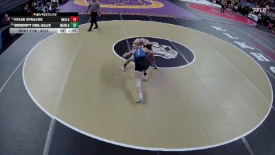 Quarterfinal - Serenity Heil-Ellis, Wayne Girls vs Rylee Stracke, Nebraska City Girls