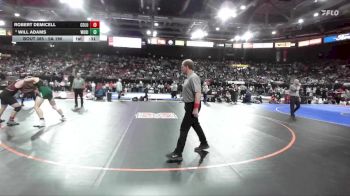 5A 190 lbs Cons. Semi - Will Adams, Wood River vs Robert Demicell, Columbia