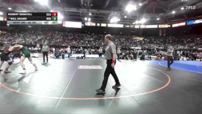 5A 190 lbs Cons. Semi - Will Adams, Wood River vs Robert Demicell, Columbia