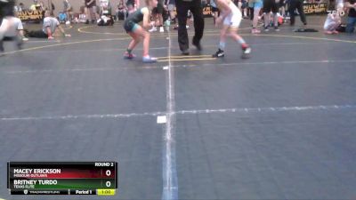 65 lbs Round 2 - Macey Erickson, Missouri Outlaws vs Britney Turdo, Texas Elite