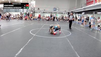 72 lbs Round 1 (4 Team) - Adam Nomeir, Cordoba Trained vs Mukhammadali Soytboldyev, Upstate Uprising 2.0