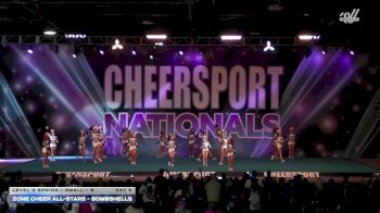 Zone Cheer All-Stars - Bombshells [2026 L3 Senior - Small - B Day 2] 2026 CHEERSPORT National All Star Cheerleading Championship