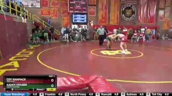 132 lbs Champ. Round 1 - Coy Hammack, Tell City vs Kaden Houser, Floyd Central