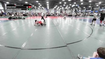 132 lbs Rr Rnd 1 - Ethan Uttley, Mayo Quanchi Gold vs Brecken Strickland, Kraken Black