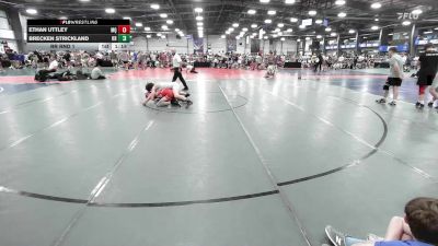 132 lbs Rr Rnd 1 - Ethan Uttley, Mayo Quanchi Gold vs Brecken Strickland, Kraken Black