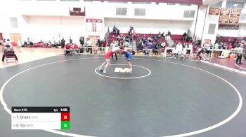 215 lbs Consi Of 8 #2 - Tyler Grady, Hingham vs Ethan Vo, West Springfield