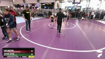 65 lbs 2nd Place Match - Ethan Zhao, Best Trained Wrestling vs Jax Helton, All American Wrestling Club