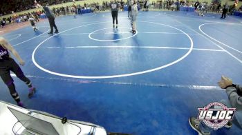 73 lbs Quarterfinal - Mackenna Reeves, Randall Youth Wrestling Club vs Levi White, Mannford Pirate Youth Wrestling