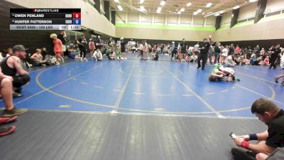 126 lbs 3rd Place - Owen Penland, Dendy Trained Wrestling vs Hunter Patterson, Cherokee Jr Warrior Wrestling