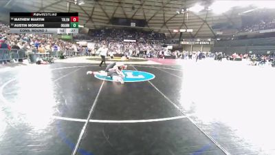 Boys 1B/2B 215 Cons. Round 3 - Mathew Martin, Toledo vs Austin Morgan, Okanogan