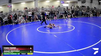 38 lbs Semifinal - Tyson Townes, Texas Elite Wrestling Club vs Dooley Weatherly, Dumas Wrestling