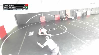 120 lbs 1st Place Match - Preston Schreck, Eastvale Elite Wrestling vs Logan Hayashi, Dethrone WC