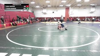 140 lbs Champ. Round 2 - Tyson Evanow, Fortuna vs Josh Wenter, Las Lomas