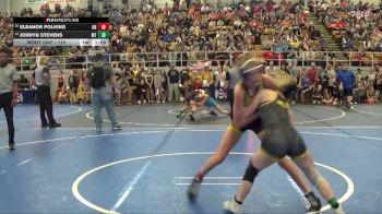 112 lbs Quarterfinal - Jordyn Stevens, Miami Trace vs Eleanor Polking, GGB Ohio