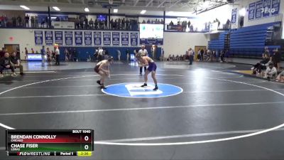 149 lbs Quarterfinal - Chase Fiser, Loras vs Brendan Connolly, Chicago