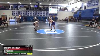 149 lbs Quarterfinal - Chase Fiser, Loras vs Brendan Connolly, Chicago