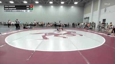 70 lbs Rr Rnd 3 - Kole Ingram, Gold Standard Black - EL vs Cain Hampton, Ohio Titan Red - EL