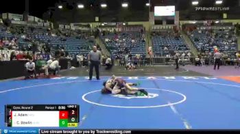 5A - 113 lbs Cons. Round 2 - Casey Bowlin, De Soto vs Jase Adam, Salina-Central