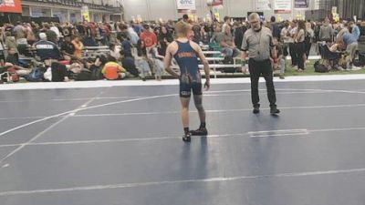 132 lbs Champ. Rd Of 64 - Jaxson Bagwell, RWA vs Dylan Saba, Black Fox Wrestling Academy
