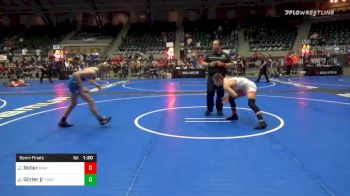 125 lbs Semifinal - Jace Roller, Raw vs Jeremy Ginter Jr, Foxfire WC