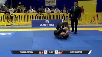 Lauren Sognefest vs Thaynara Victoria 2025 Pan IBJJF Jiu-Jitsu No-Gi Championship
