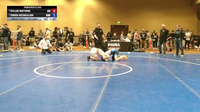 132 lbs Cons. Rd Of 16 - Dylan Meyers, Gps vs Owen McMullen, Bishop McCort