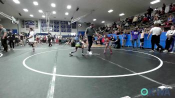 55-60 lbs Rr Rnd 3 - Rayleigh Gushi, Bristow Elementary Wrestling Club vs Axl Ellsbury, Elk County Wrestling