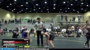 100 lbs Round 4 (6 Team) - James Strange, Untouchables-Olympia vs Mason Swartz, Illinois Menace