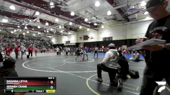 115 lbs Cons. Round 3 - Savanna Leyva, Paloma Valley vs Serineh Crane, Hoover