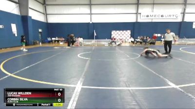 70-74 lbs Round 5 - Lucas Willden, 208 Badgers vs Corbin Silva, Kuna Klub