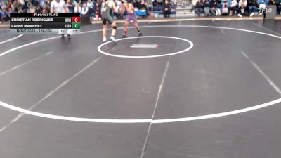 136-138 lbs Round 1 - Calen Mankhey, Lincoln Southwest vs Christian Rodriguez, Grand Island