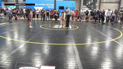 91 lbs Consi Of 8 #2 - Mason Chaparro, Lancaster vs Faryn Weir-Khamis, Brockway