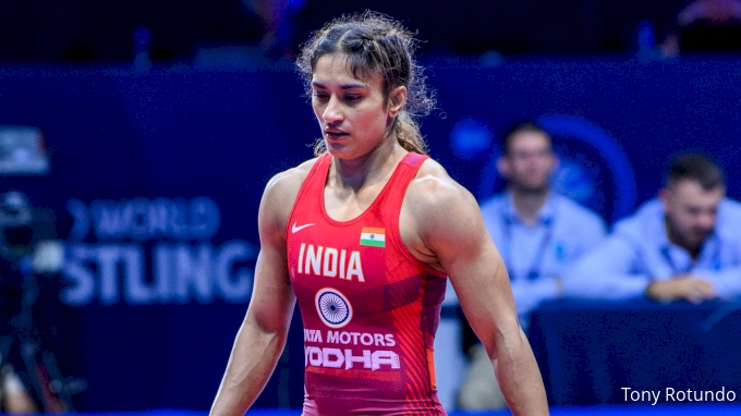 Yui Susaki Stunned By Vinesh Phogat In Opening Round At 2024 Olympic ...