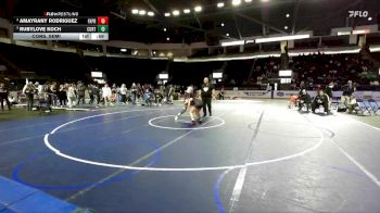 Girls 140 lbs Cons. Semi - Amayrany Rodriguez, Franklin Pierce (Girls) vs Rubylove Koch, Curtis (Girls)