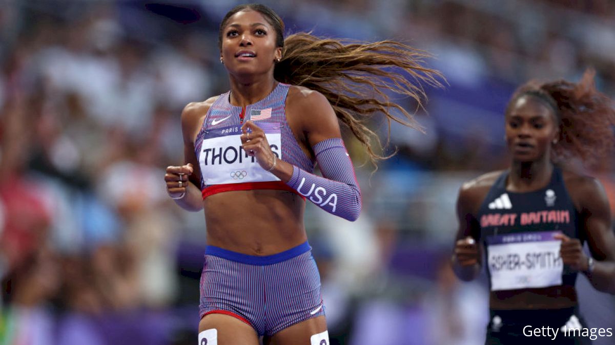 Gabby Thomas Wins Olympic Gold in Women's 200m, Julien Alfred Silver