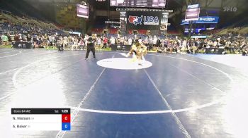 138 lbs Cons 64 #2 - Nathan Nielsen, Georgia vs Aidan Baker, Rhode Island