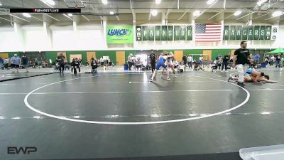 190 kg Quarterfinal - Wyatt Hanssen, Sanderson Wrestling Academy vs Kal-El Fluckiger, Valiant Wrestling Club