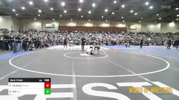 82 lbs Semifinal - Xuan Graham, Steel Valley Renegades vs Ann Pia Hill, Mad Dawg Wrestling Club