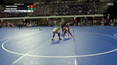 80 lbs Round 3 - Nash Becker, Dc Elite vs Rayce Peters, Summit Wrestling Academy