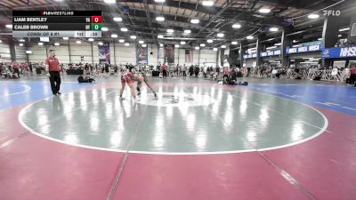119 lbs Consi Of 8 #1 - Liam Bentley, VA vs Caleb Brown, NY