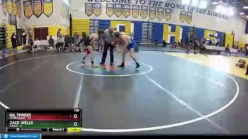 138 lbs Round 1 (8 Team) - Gil Torres, Cypress Bay vs Zack Wells, A`Dale